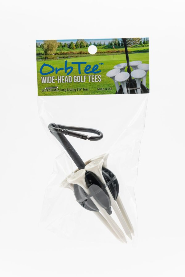 Caddy Cap Golf Tee Holder – OrbTee (TM)